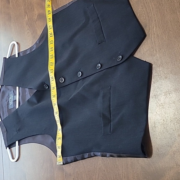 Pronto Uomo 100% Wool Formal Vest Size S Excellent pre-owned condition - Picture 8 of 10